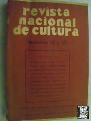 REVISTA NACIONAL DE CULTURA,Nº 14-15