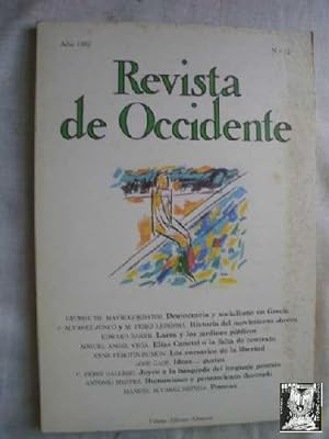 REVISTA DE OCCIDENTE, Nº 12, 1982