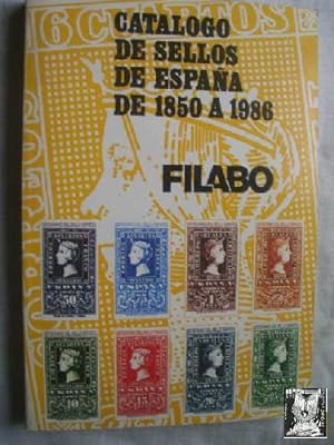 CATÁLOGO DE SELLOS DE ESPAÑA DE 1850 A 1986