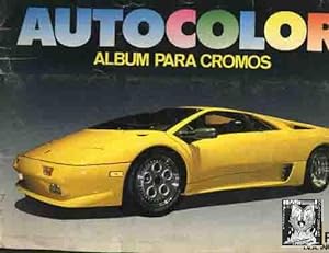 AUTOCOLOR, ALBUM CROMOS DE COCHES. COMPLETO