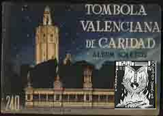 ALBUM BOLETOS 240 VISTAS DE ITALIA. TOMBOLA VALENCIANA DE CARIDAD