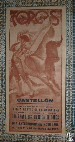 CASTELLON FERIA Y FIESTAS DE LA MAGDALENA, Marzo 1928