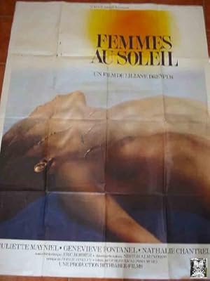 Cartel cine - Movie Poster : FEMMES AU SOLEIL