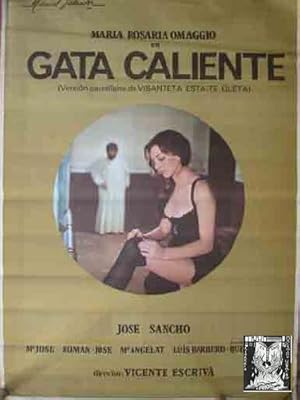 POSTER CARTEL: GATA CALIENTE (VISANTETA ESTA-TE QUETA)