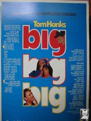 Guía Cine - Cinema Guide : BIG. Tom Hanks, Elizabeth Perkins, Robert Loggia, ?dir: Penny Marshall