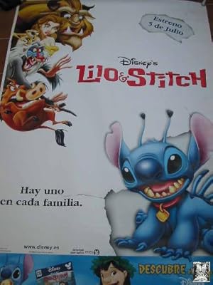 POSTER - CARTEL GRANDE (Big poster) - LILO & STITCH