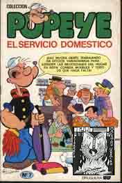 POPEYE, Nº7, EL SERVICIO DOMESTICO