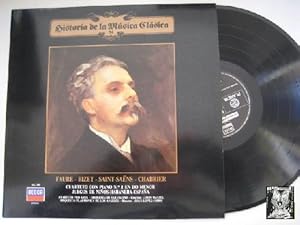 Seller image for Antiguo Vinilo - Old Vinyl : Historia de la Msica Clsica n 54: FAURE, BIZET, SAINT-SANS, CHABRIER: Cuarteto con piano N1 en Do Menor, Juegos de Nios-Habanera-Espaa for sale by LIBRERA MAESTRO GOZALBO