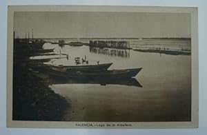 Seller image for Antigua postal. Old post card - VALENCIA- Lago de La Albufera for sale by LIBRERA MAESTRO GOZALBO