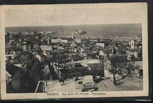 Bild des Verkufers fr Postal Antigua - Old Postcard : Trieste - Ara della III Armata - Panorama (Italia) zum Verkauf von LIBRERA MAESTRO GOZALBO