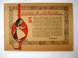 Antigua Tarjeta - Old Card : GARANTIA SEMILLAS KANDA