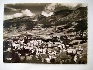 Antigua Tarjeta Fotográfica - Old Postcard Photography : VILLARD DE LANS. Vue générale et Col de ...