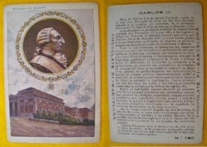 Seller image for Antiguo Cromo - Old Chrome : CARLOS III - Coleccin Historia de Espaa n 190 for sale by LIBRERA MAESTRO GOZALBO