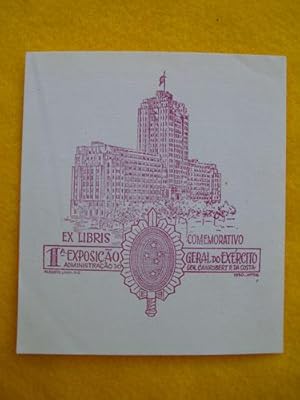 EX LIBRIS : Comemorativo 1ª Exposiçao Geral do Exercito