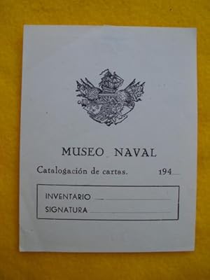 EX LIBRIS : Museo Naval - Catalogación de cartas