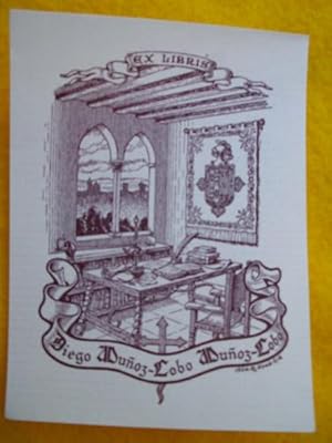 EX LIBRIS : Diego Muñoz - Lobo Muñoz - Lobo