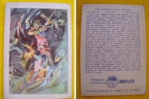 Antiguo Cromo Publicidad - Old Advertising Card : Don Quijote de la Mancha. Cap.26 - 2ª parte - N...