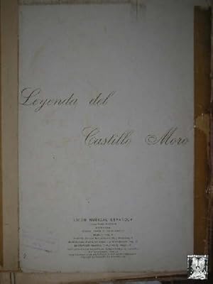 LEYENDA DEL CASTILLO DEL MORO;EDUARDO L.CHAVARRI.PARA PIANO