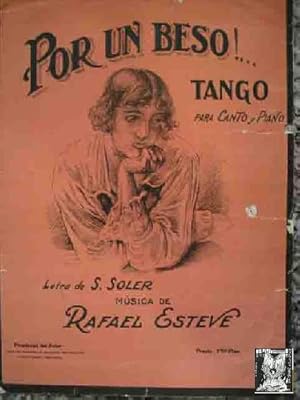 POR UN BESO!. Tango para Canto y Piano