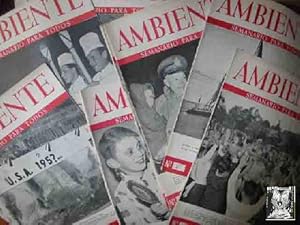 Lote de 10 revistas AMBIENTE, Semanario para todos.