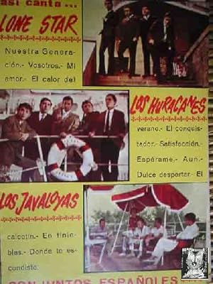 Conjuntos Españoles: LOS JAVALOYAS; LOS HURACANES; LONE STAR