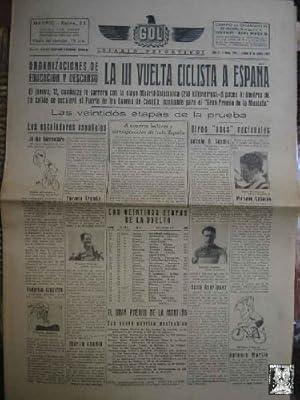 Seller image for GOL DIARIO DEPORTIVO. Ao II nm 264 lunes 9 de junio 1941 for sale by LIBRERA MAESTRO GOZALBO