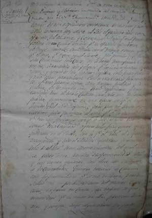 DOCUMENTO Original : Proceso contra Miguel de Camaleño depositario de Propios y Arbitrios del Ayu...