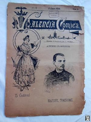 Seller image for VALENCIA CMICA. Num. 5 - Enero 1890 for sale by LIBRERA MAESTRO GOZALBO
