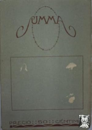 Seller image for SUMMA. REVISTA SELECTA ILUSTRADA QUINCENAL. AO II. N 11. 15 DE MARZO 1916 for sale by LIBRERA MAESTRO GOZALBO