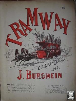 TRAMWAY; J.BURGUMEIN.PIANO A 4 MANOS.