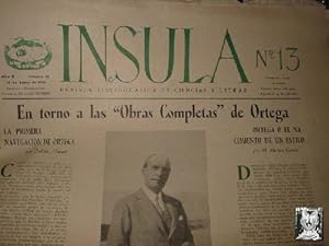 INSULA, Revista Bibliografica de Ciencias y Letras. SE VENDEN POR UNIDADES. Números 13 y 14