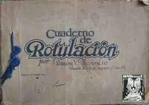 CUADERNO DE ROTULACION por Ramón V.Mesonero