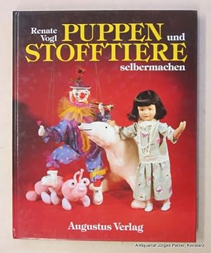 Puppen und Stofftiere selbermachen. O.O., Augustus Verlag, ca. 1990. Kl.-4to. Durchgehend mit far...