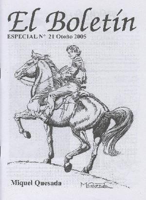 Imagen del vendedor de El Boletin Especial numero 021: Miguel Quesada (otoo 2005) a la venta por El Boletin