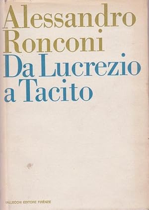 DA LUCREZIO A TACITO