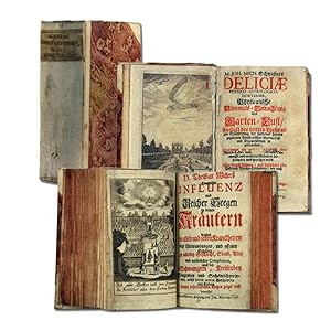 Bild des Verkufers fr Deliciae physico-astrologico-hortenses, physicalische Himmels-Betrachtung und Garten-Lust. worinnen die gesunde Astrologie oder Stern-Lehre. gezeiget wird. zum Verkauf von Antiquariat Gerhard Gruber