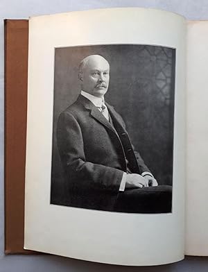 Elbert H. Gary - Congratulatory Addresses - Originalausgabe von 1909 mit orig. Visitenkarte von Gary