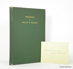 Writings of Donald B. Emerson