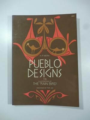 Pueblo Designs 176 illustrations of the "rain bird"