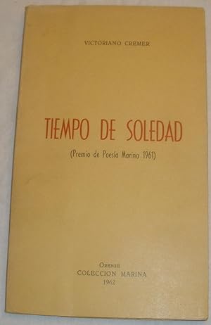 Imagen del vendedor de Tiempo de Soledad. a la venta por Aaromadelibros