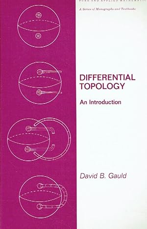 Imagen del vendedor de Differential topology: An introduction (Monographs and textbooks in pure and applied mathematics). a la venta por Antiquariat Bernhardt