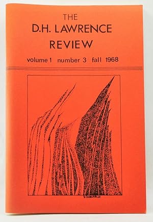 Bild des Verkufers fr The D. H. Lawrence Review, Volume 1, Number 3 (Fall 1968). Bibliographical Number zum Verkauf von Cat's Cradle Books