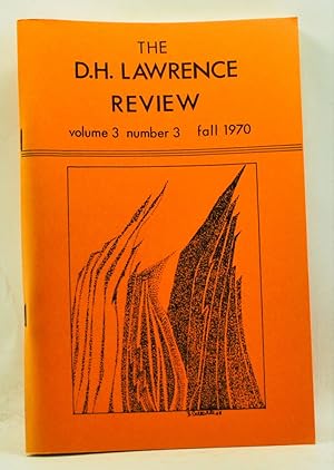 Imagen del vendedor de The D. H. Lawrence Review, Volume 3, Number 3 (Fall 1970). D. H. Lawrence's Reading a la venta por Cat's Cradle Books