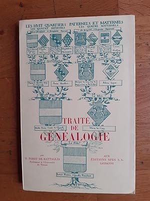 Seller image for TRAITE DE GENEALOGIE. for sale by Librairie Sainte-Marie