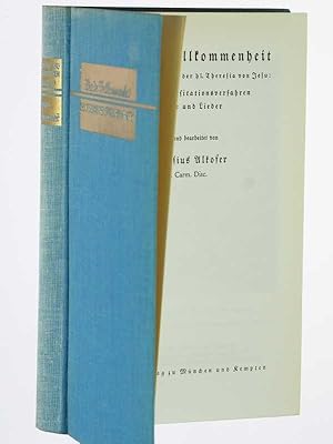 Bild des Verkufers fr Smtliche Schriften. Band 6 (von 6): Weg der Vollkommenheit, mit kleineren Schriften .: Satzungen, Visitationsverfahren, Gedichte und Lieder. bers. u berab. von Aloysius Alkofer. 4., unvernd. Aufl. zum Verkauf von Antiquariat Lehmann-Dronke