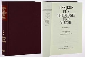 Bild des Verkufers fr Hrsg. v. Walter Kasper u. a. 3., neubearb. Aufl. Band 5 (von 10 Bdn., Hermeneutik - Kirchengemeinschaft),. zum Verkauf von Antiquariat Lehmann-Dronke