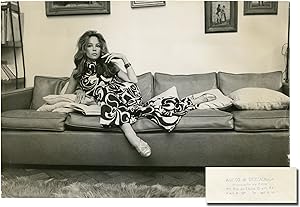 Original photograph of Leslie Caron, circa 1970s