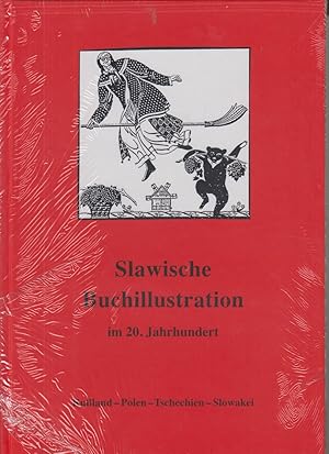 Bild des Verkufers fr Slawische Buchillustration im 20. Jahrhundert : Russland - Polen - Tschechien - Slowakei. zum Verkauf von Allguer Online Antiquariat