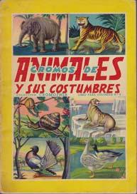 ANIMALES Y SUS COSTUMBRES - Album Cromofher - Incompleto