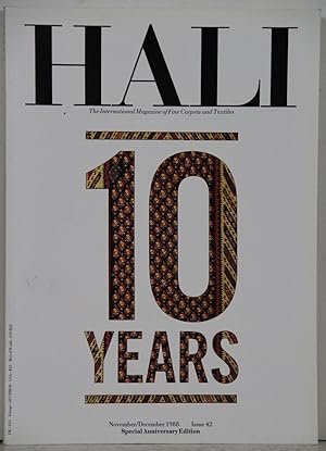 Hali. The International Magazine of Fine Carpets and Textiles - 1988, Issue 42.